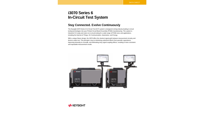 i3070 Series 6 In-Circuit Test System